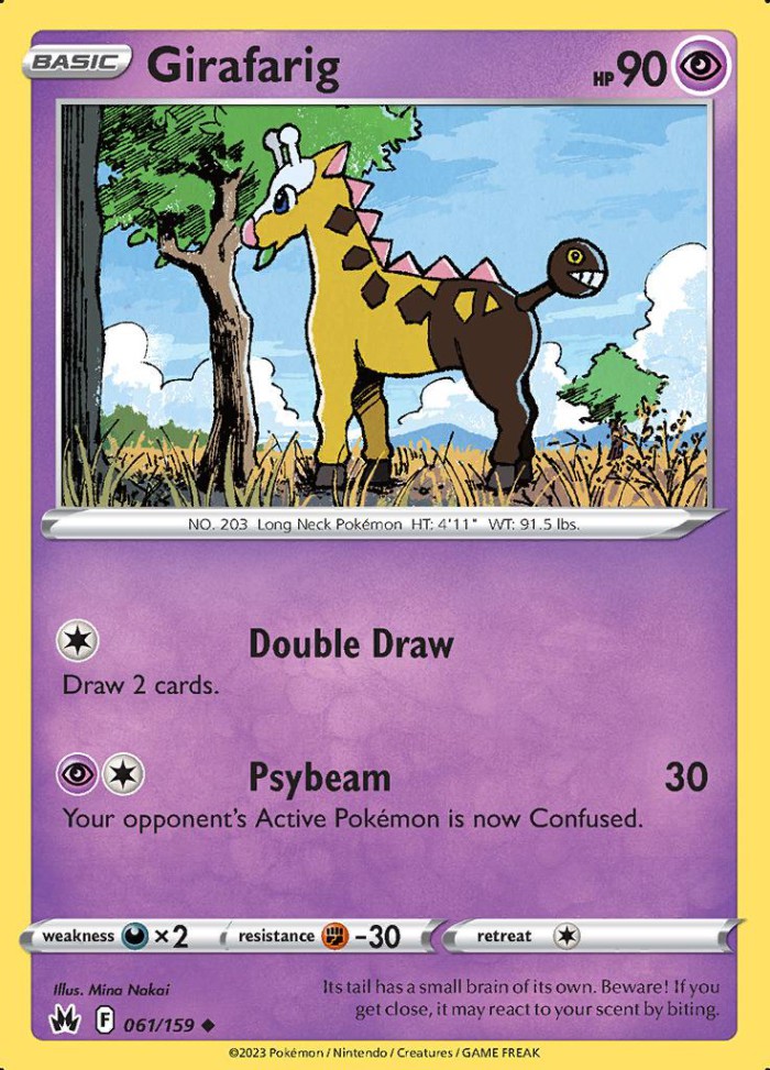 Carte Pokémon: Girafarig [Girafarig]