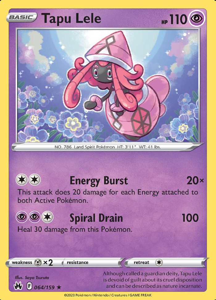 Carte Pokémon: Tapu Lele [Tokopiyon]