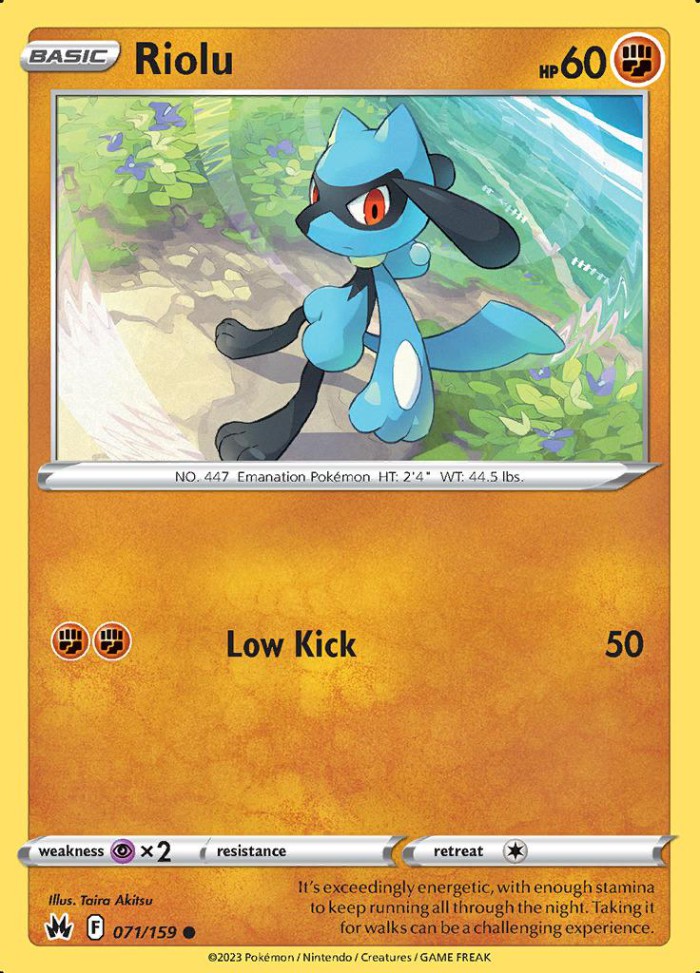 Carte Pokémon: Riolu [Riolu]