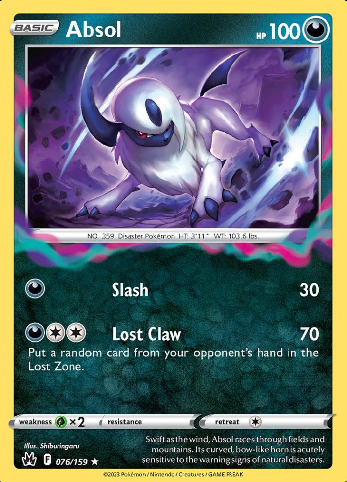 Carte Pokémon: Absol [Absol]