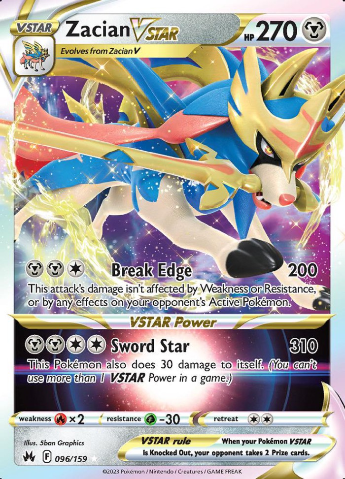 Carte Pokémon: Zacian VSTAR [Zacian VSTAR]