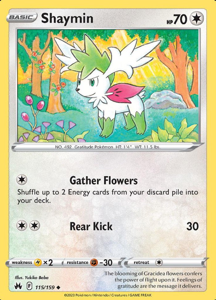 Carte Pokémon: Shaymin [Shaymin]