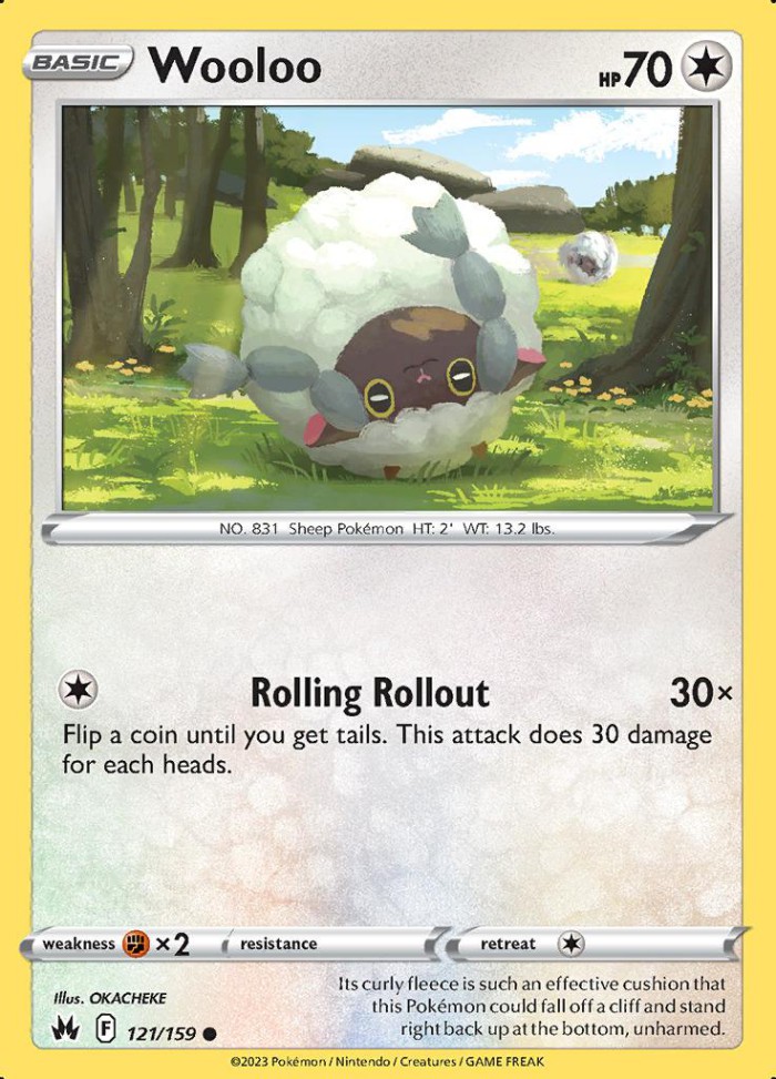 Carte Pokémon: Wooloo [Moumouton]