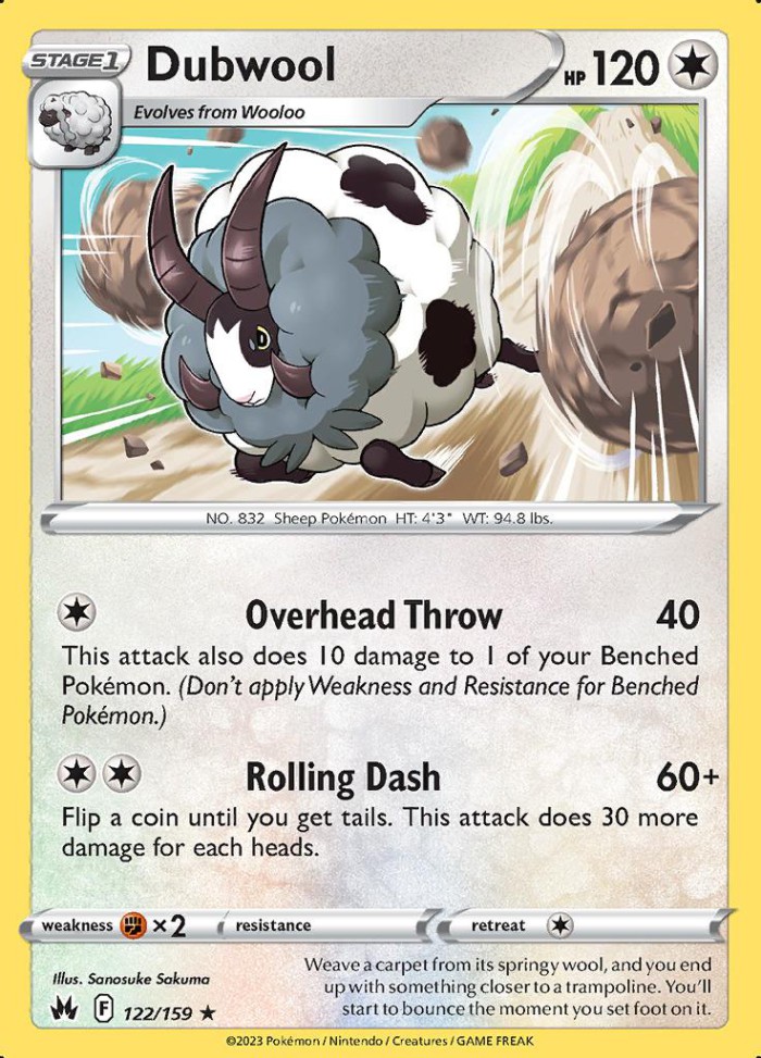 Carte Pokémon: Dubwool [Moumouflon]