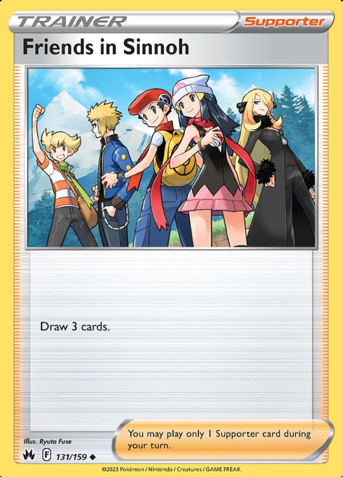 Carte Pokémon: Friends in Sinnoh [Amis de Sinnoh]