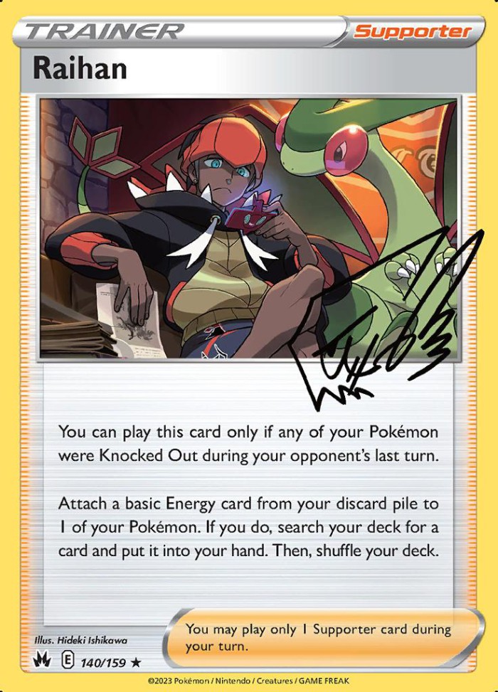 Carte Pokémon: Raihan [Roy]