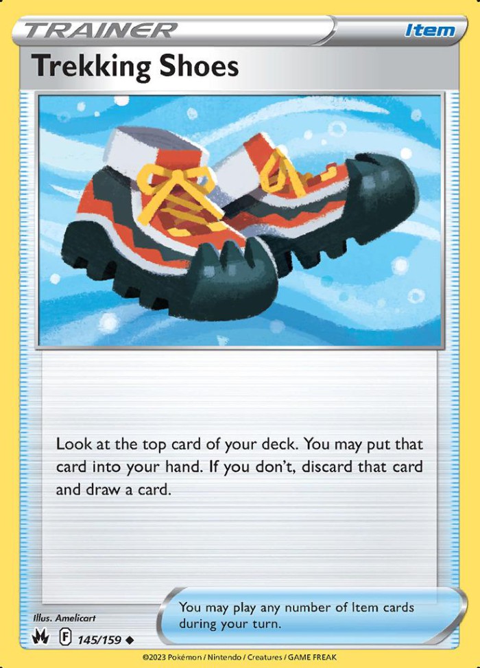 Carte Pokémon: Trekking Shoes [Chaussures de Randonnée]