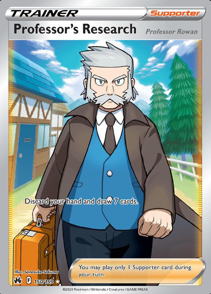 Carte Pokémon: Professor's Research [Recherches Professorales]