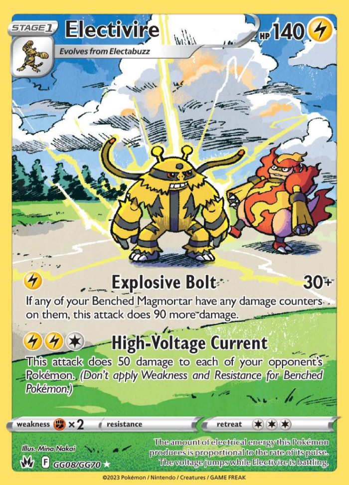 Carte Pokémon: Electivire [Élekable]