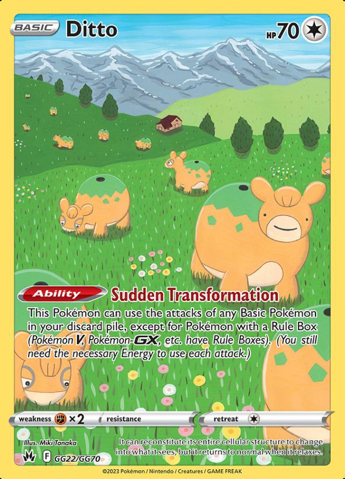 Carte Pokémon: Ditto [Métamorph]