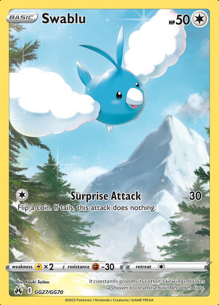 Carte Pokémon: Swablu [Tylton]