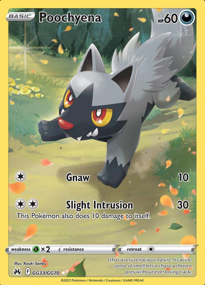 Carte Pokémon: Poochyena [Medhyèna]