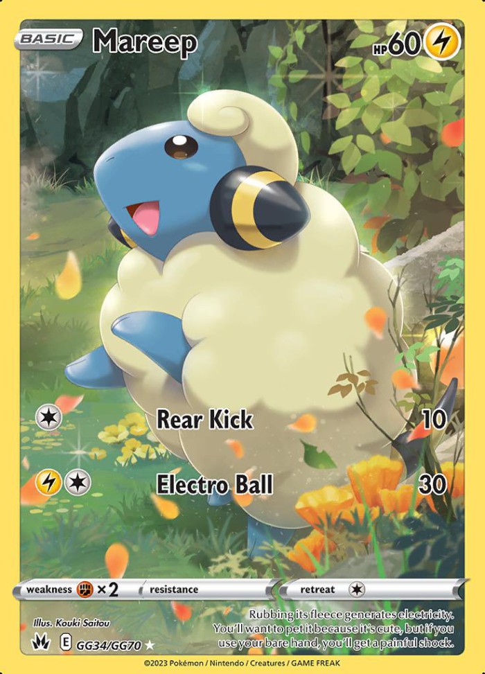 Carte Pokémon: Mareep [Wattouat]