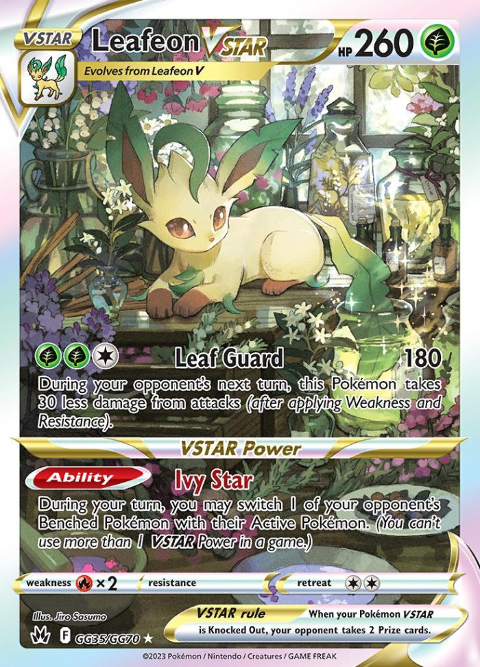 Carte Pokémon: Leafeon VSTAR [Phyllali VSTAR]