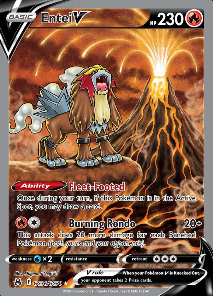 Carte Pokémon: Entei V [Entei V]