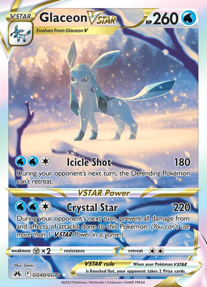 Carte Pokémon: Glaceon VSTAR [Givrali VSTAR]