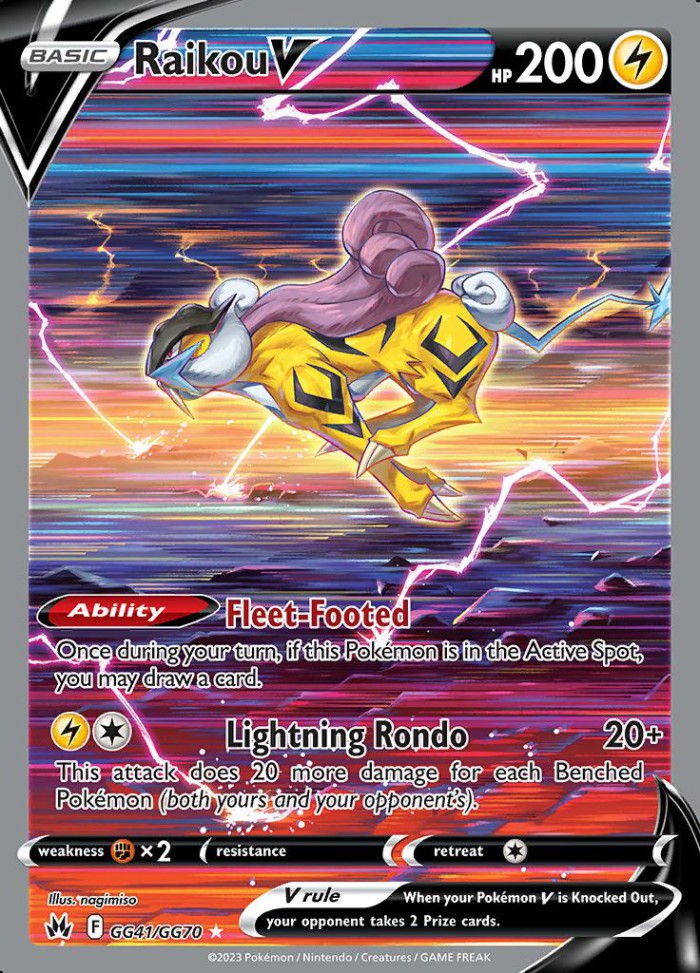 Carte Pokémon: Raikou V [Raikou V]