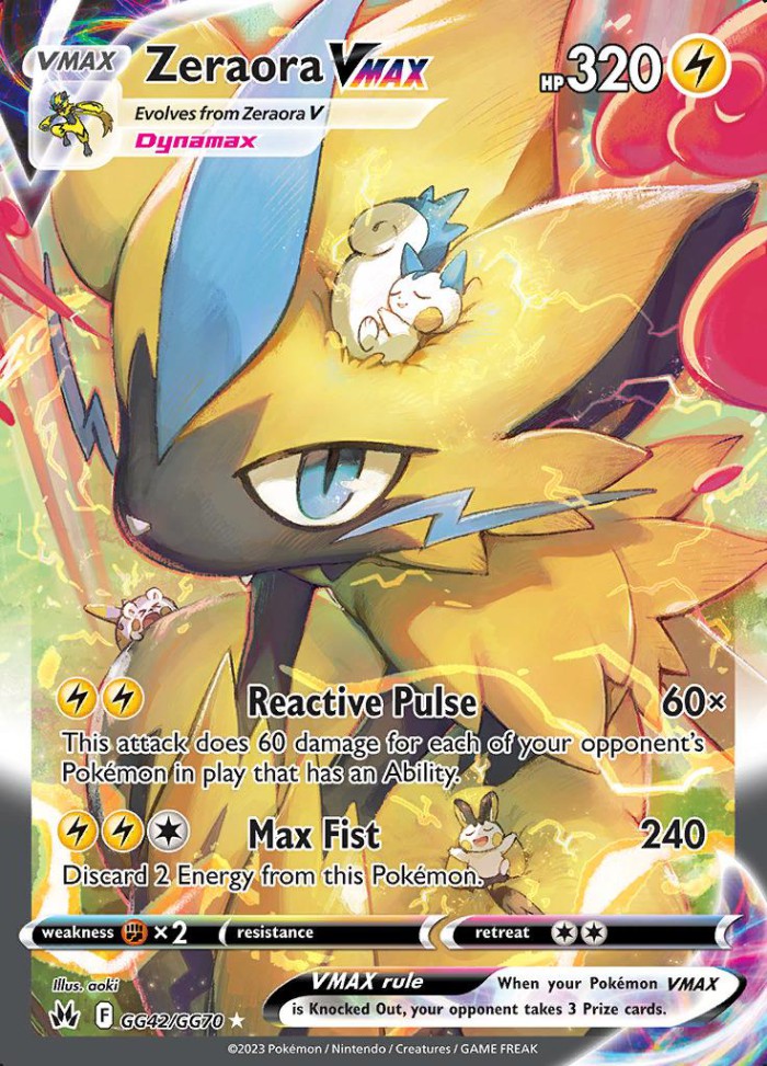 Carte Pokémon: Zeraora VMAX [Zeraora VMAX]