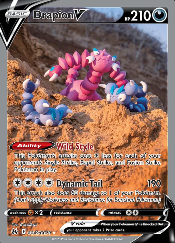 Carte Pokémon: Drapion V [Drascore V]