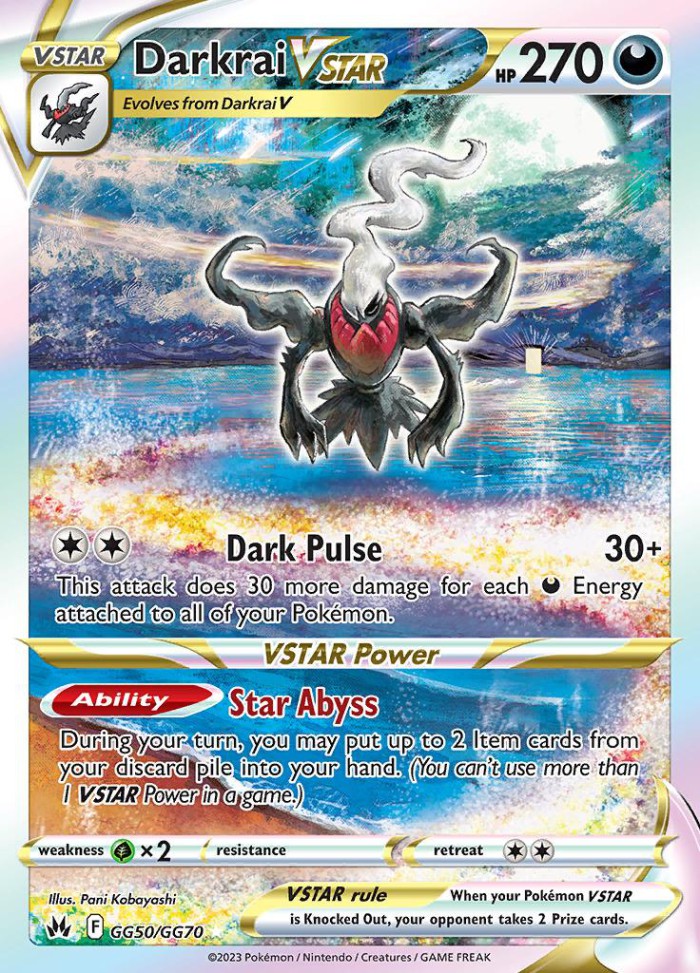 Carte Pokémon: Darkrai VSTAR [Darkrai VSTAR]