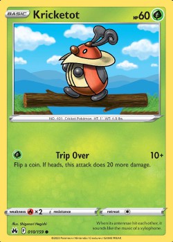 Carte Pokémon: Kricketot