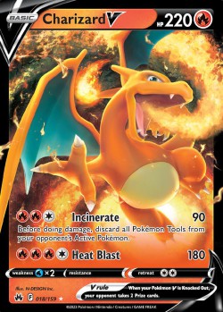 Carte Pokémon: Charizard V