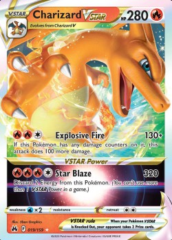 Carte Pokémon: Charizard VSTAR