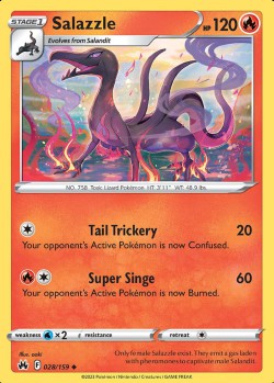 Carte Pokémon: Salazzle