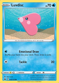 Carte Pokémon: Luvdisc