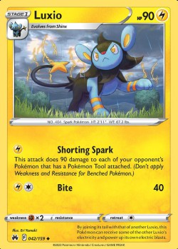 Carte Pokémon: Luxio