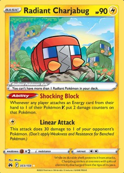 Carte Pokémon: Radiant Charjabug