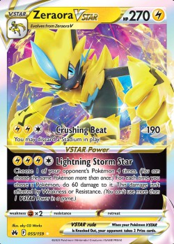 Carte Pokémon: Zeraora VSTAR