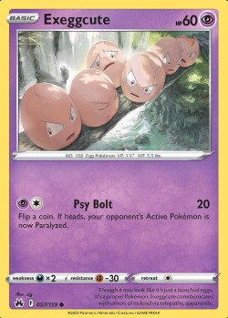 Carte Pokémon: Exeggcute