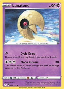 Carte Pokémon: Lunatone