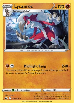 Carte Pokémon: Lycanroc