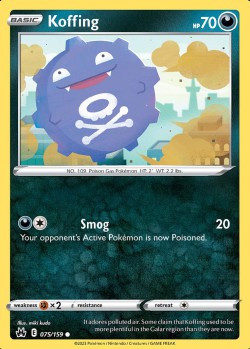 Carte Pokémon: Koffing