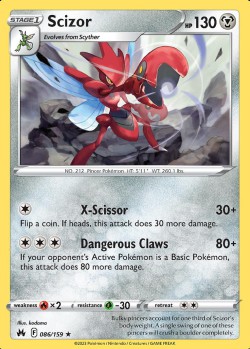 Carte Pokémon: Scizor