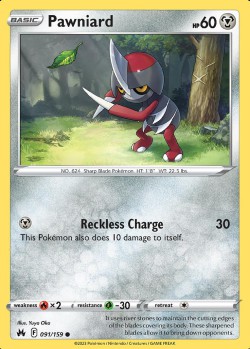 Carte Pokémon: Pawniard