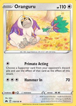 Carte Pokémon: Oranguru