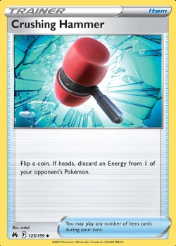 Carte Pokémon: Crushing Hammer