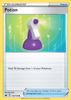 Carte Pokémon: Potion