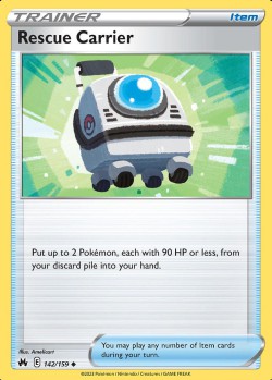 Carte Pokémon: Rescue Carrier