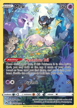 Carte Pokémon: Mew