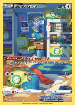 Carte Pokémon: Dunsparce