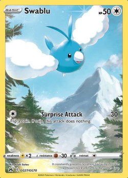 Carte Pokémon: Swablu