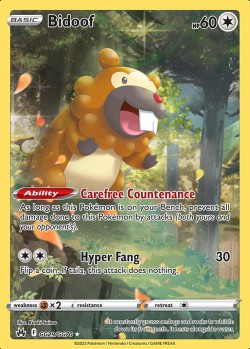 Carte Pokémon: Bidoof