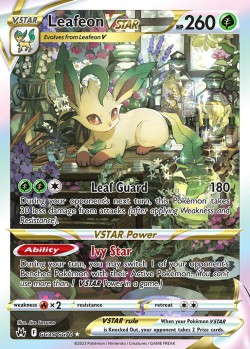 Carte Pokémon: Leafeon VSTAR