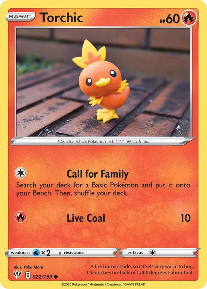 Carte Pokémon: Torchic [Poussifeu]