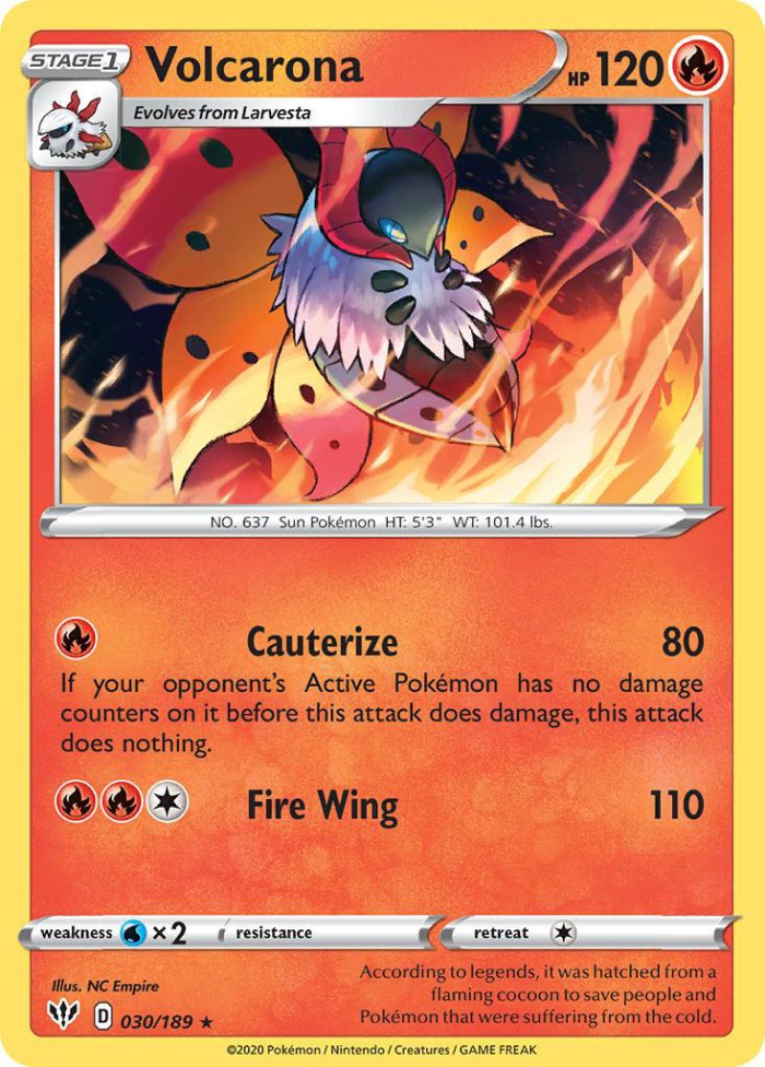 Carte Pokémon: Volcarona [Pyrax]