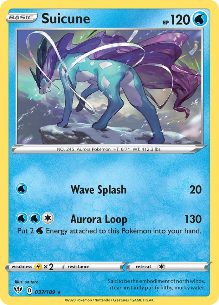 Carte Pokémon: Suicune [Suicune]